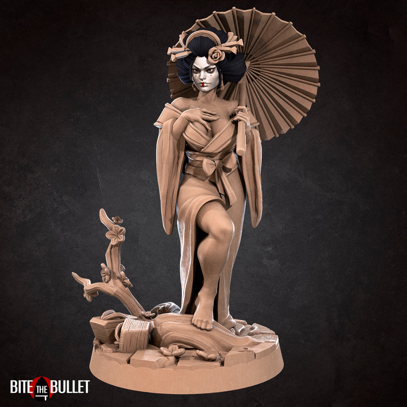 Geisha Pin-Up | Japanese Bullet Tow | Bite the Bullet