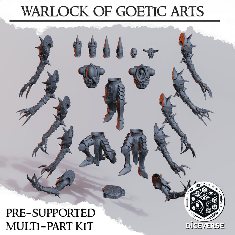 Warlock of Goetic Arts | Trench Grimdark | Diceverse
