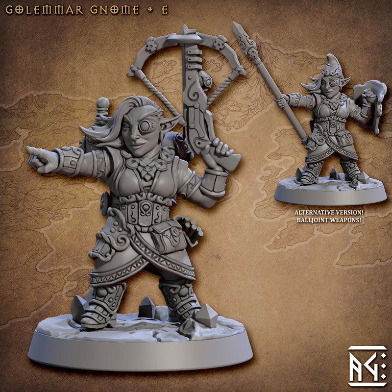 Gnomes of Golemmar Miniatures | Fantasy | Artisan Guild