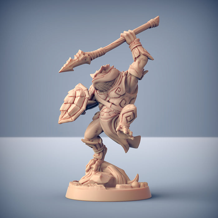 Gurunda Warrior A | Swamp Gurunda | Fantasy D&D Miniature | Artisan Guild