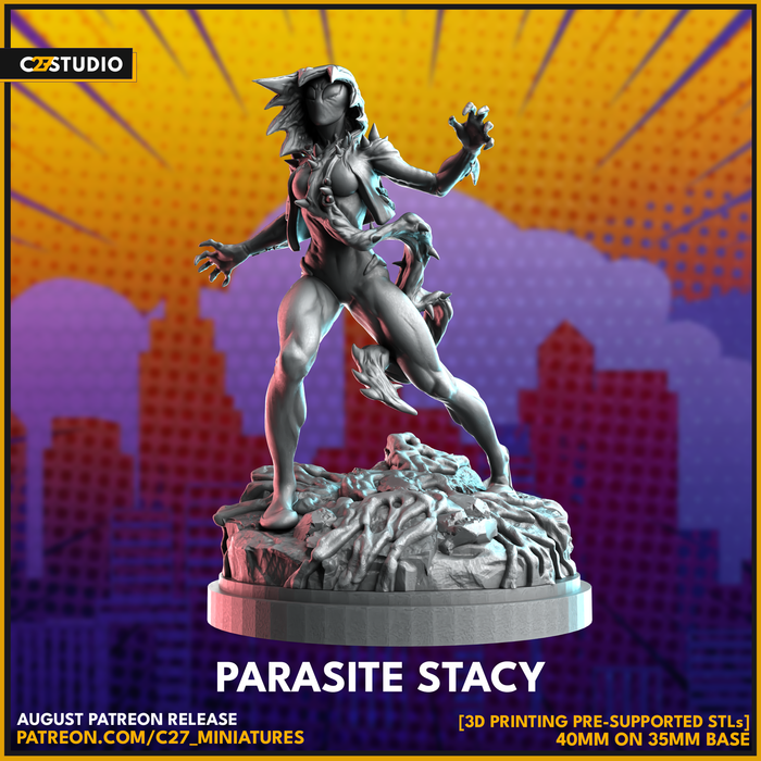 Parasite Stacey | Heroes | Sci-Fi Miniature | C27 Studio