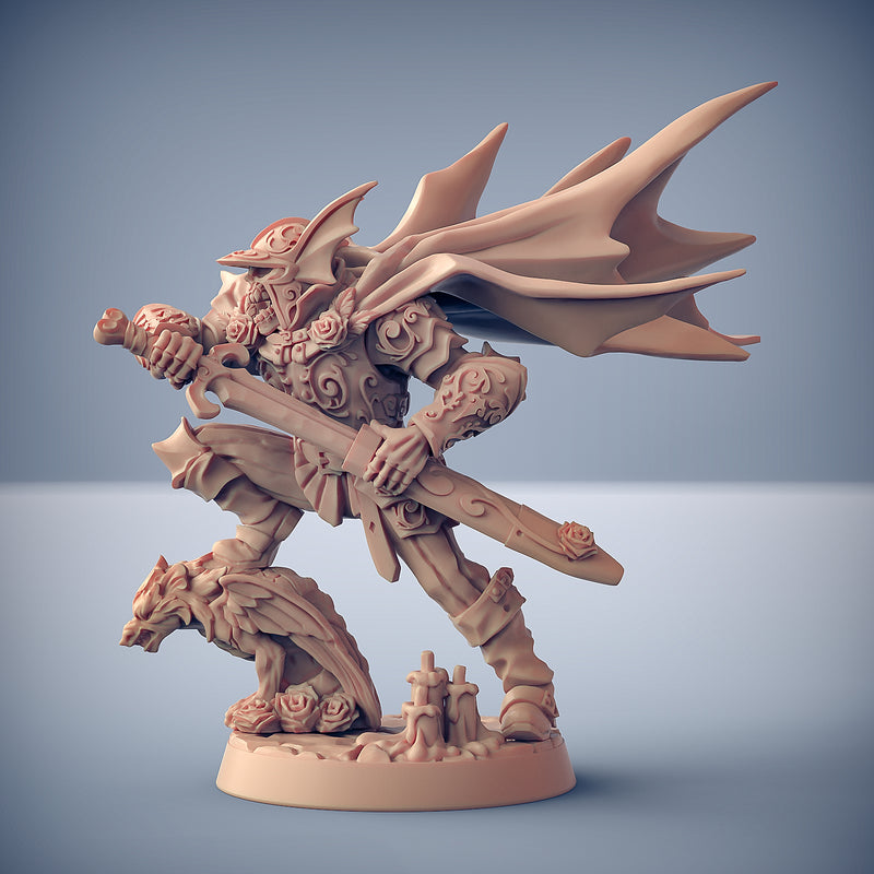 Harguul Blade of the Roses | Oldburg Fallen Ones | Fantasy D&D Miniature | Artisan Guild