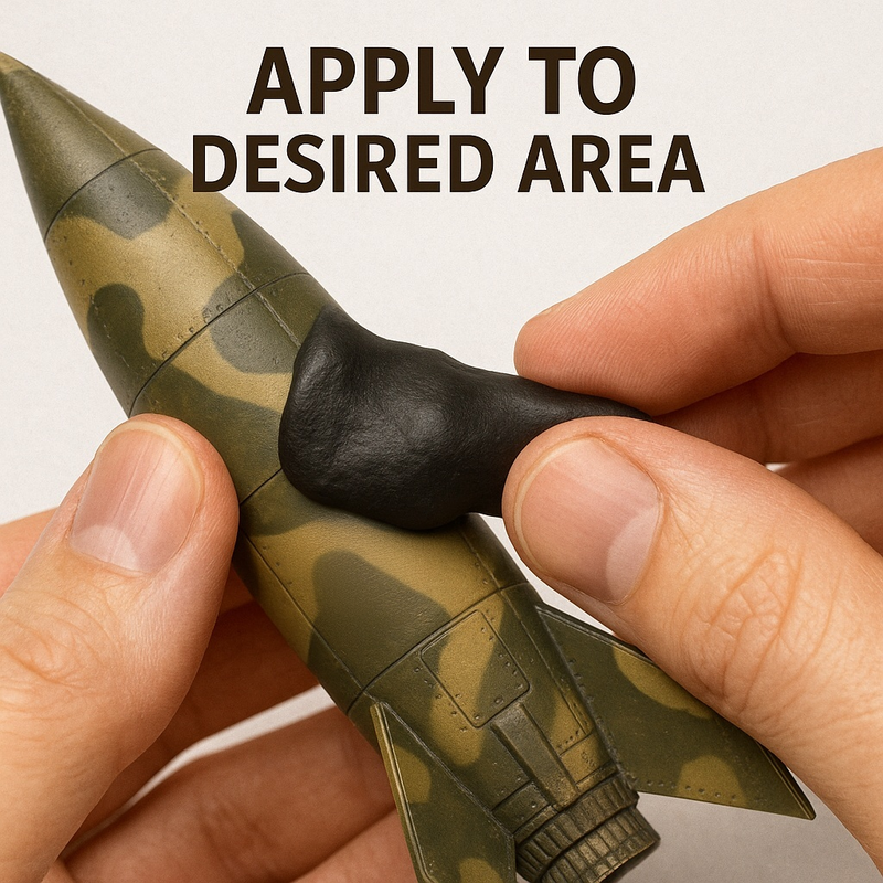 Elastic Masking Putty for Airbrushing – Reusable Camouflage Tool | Hobby Heaven HHP-1001