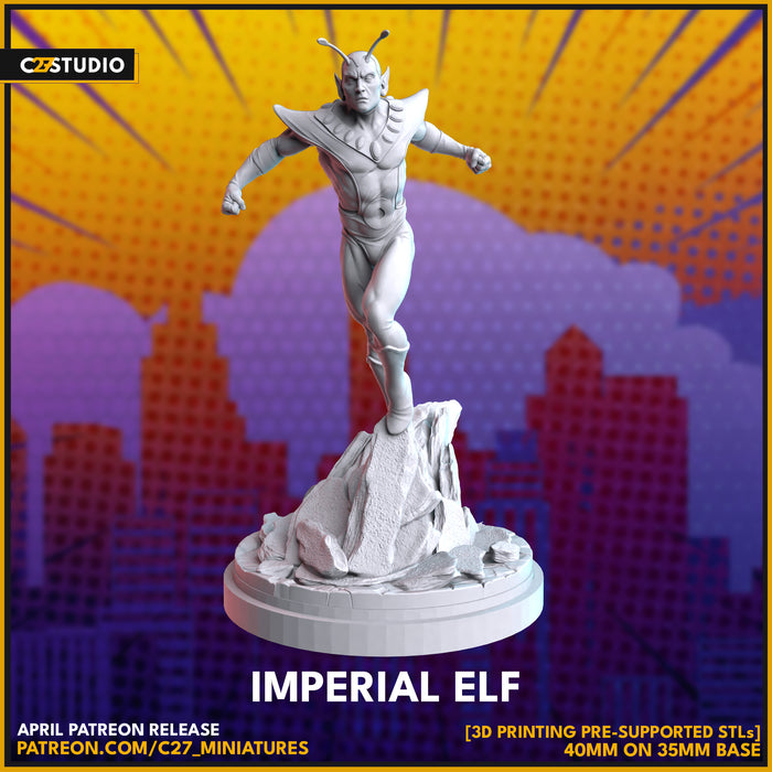 Imperial Elf | Heroes | Sci-Fi Miniature | C27 Studio