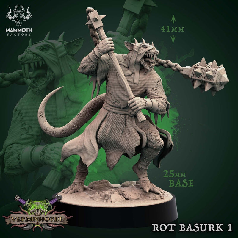 Rot Berserker Miniatures | Verminhorde | Mammoth Factory