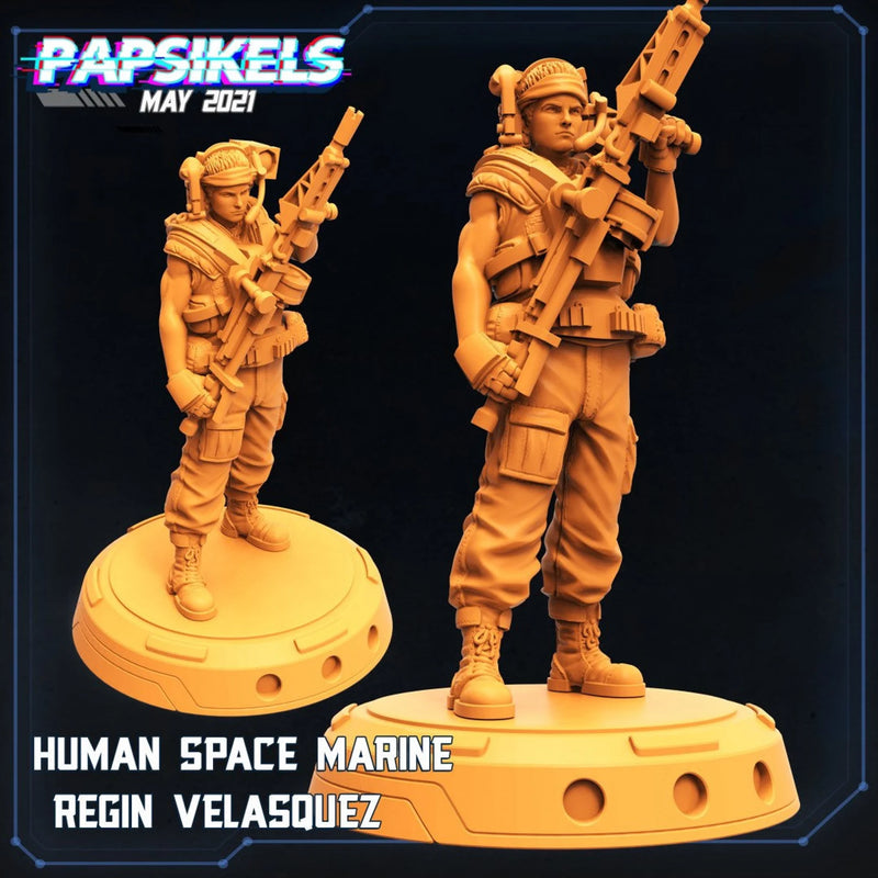 Human Miniatures | Aliens Vs Humans | Sci-Fi Miniatures | Papsikels