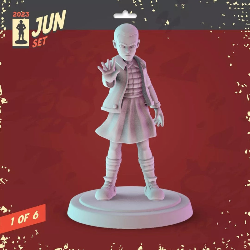 Stranger Things | 24 - Stranger Things Set 1 | 32mm Scale | Pop Minis | Pop Chibis | Resin Miniatures