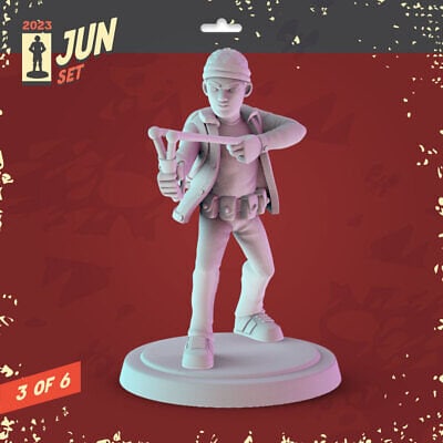 Stranger Things | 24 - Stranger Things Set 1 | 32mm Scale | Pop Minis | Pop Chibis | Resin Miniatures