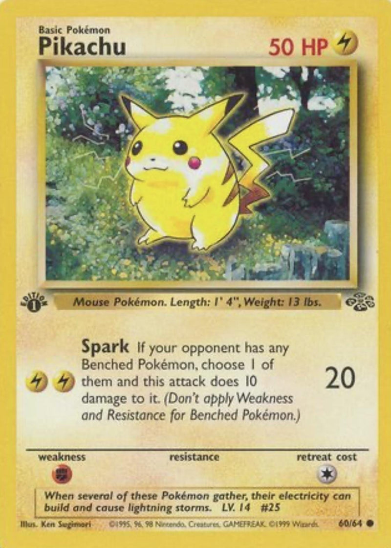 Pikachu 3D Pokemon Card Wall Art Resin Figure Display TCG Collectible