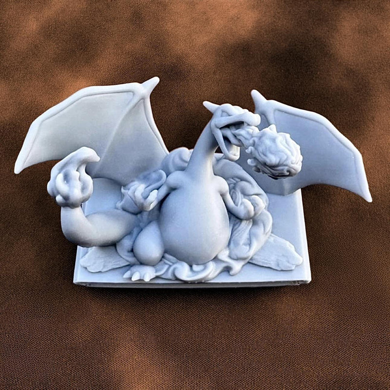 Charizard Fire Red GBA Cartridge 3D Pokemon Resin Wall Art Display