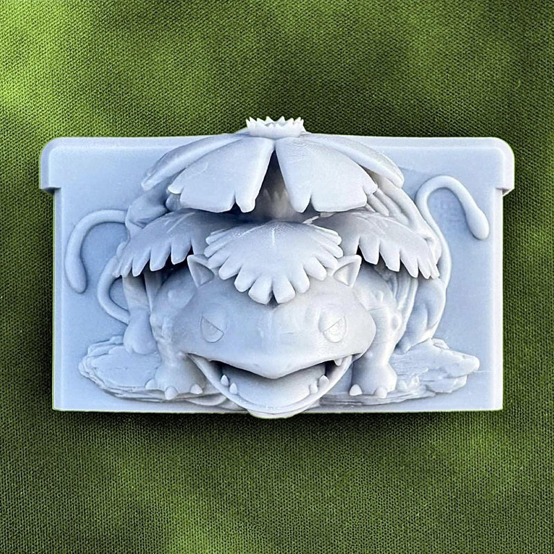 Venusaur Leaf Green GBA Cartridge 3D Pokemon Resin Wall Art Display