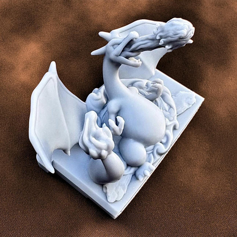 Charizard Fire Red GBA Cartridge 3D Pokemon Resin Wall Art Display