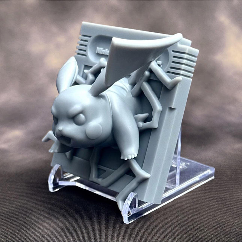 Pikachu Yellow Game Boy Cartridge 3D Pokemon Resin Wall Art Display