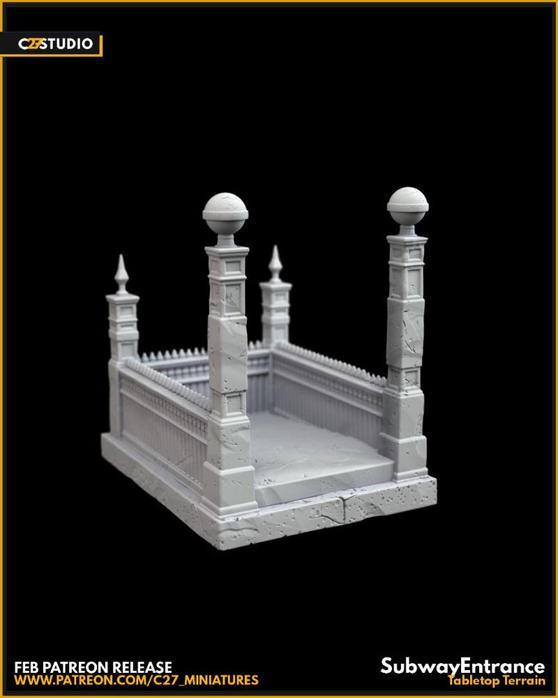 Ground Zero Scenery Set | Modern Tabletop Scenery | C27 Studio