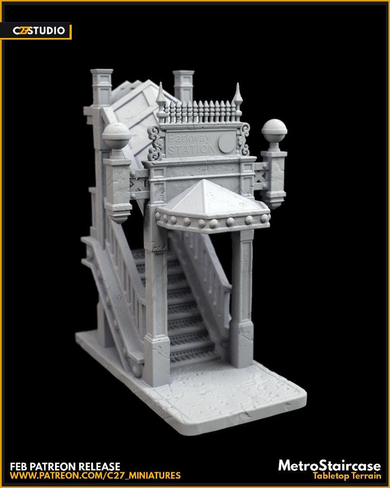 Ground Zero Scenery Set | Modern Tabletop Scenery | C27 Studio