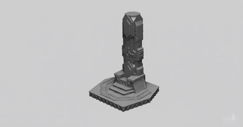 Dwarven Throne 28mm DND Scatter Terrain Set A | Tabletop Wargaming Scenery for Warhammer & RPG | 3D Printed