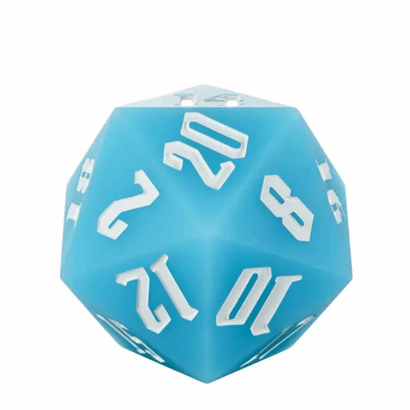 Jester's Bounce | Silicone D20 | Single Dice | Blue