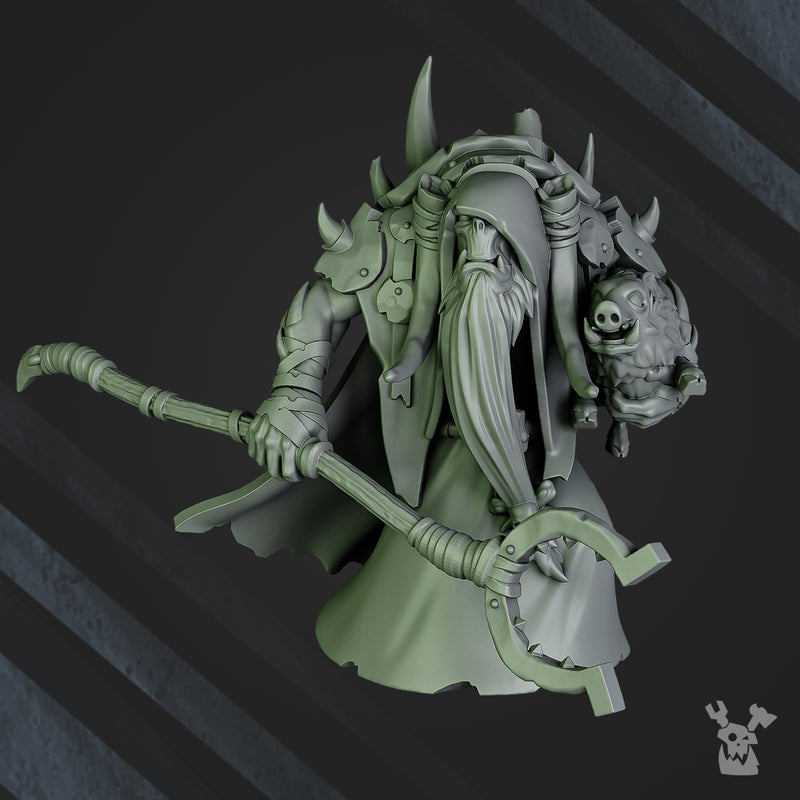 Porkaz masta Zorgmot | Orc Marauders | Grimdark Miniature | DakkaDakka
