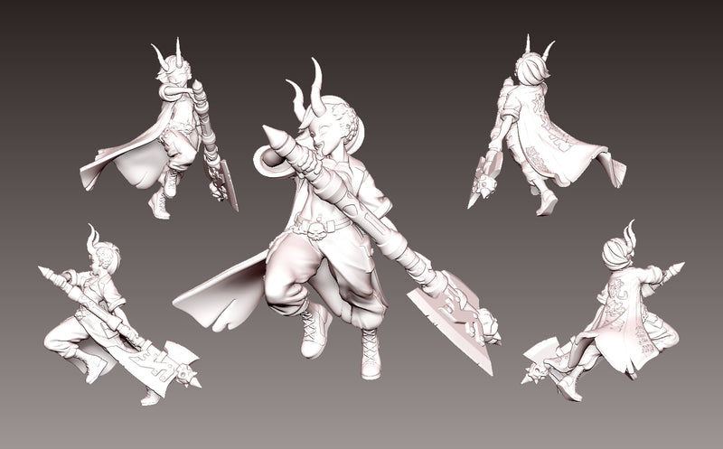 Girls of Four Gods Miniatures | The Crownbreaker | LPOMC