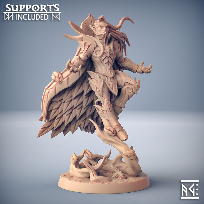 Elven Hero Kivael Sylvanwind | Sylvan Knights | Fantasy D&D Miniature | Artisan Guild