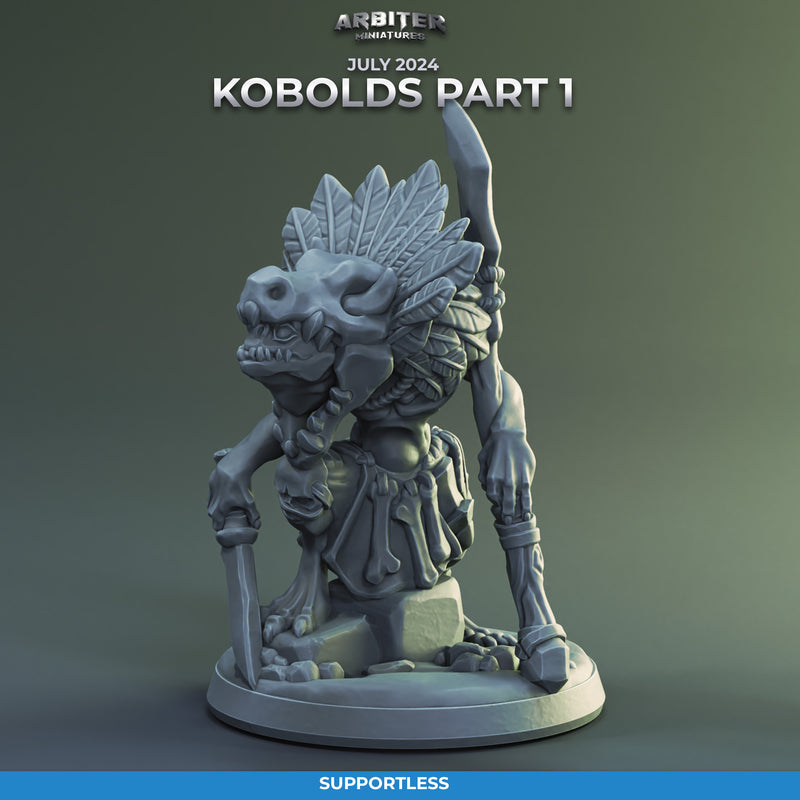 Kobold Miniatures | Pose Pack B | Arbiter Miniatures