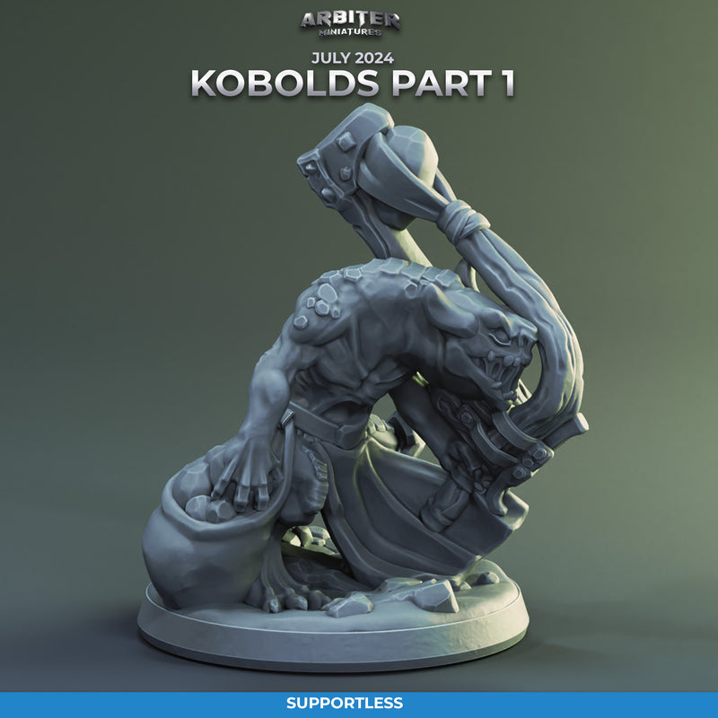 Kobold Miniatures | Pose Pack B | Arbiter Miniatures