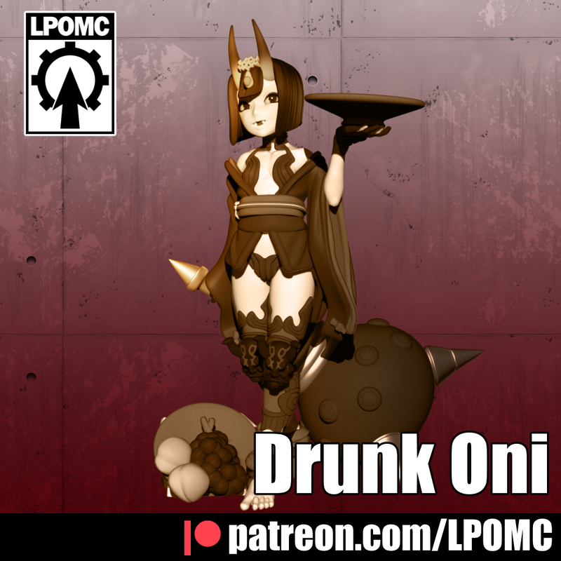 Drunk Oni | Character | LPOMC