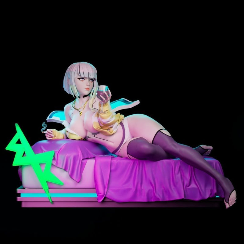 Lucy | Pin-Up Statue Fan Art Miniature Unpainted | Goyd Figures