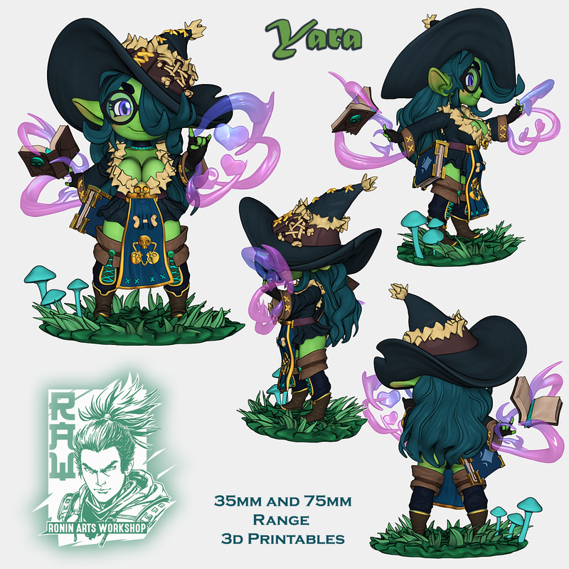 Goblin Witch Yara | Team Gobettes | Ronin Arts Workshop