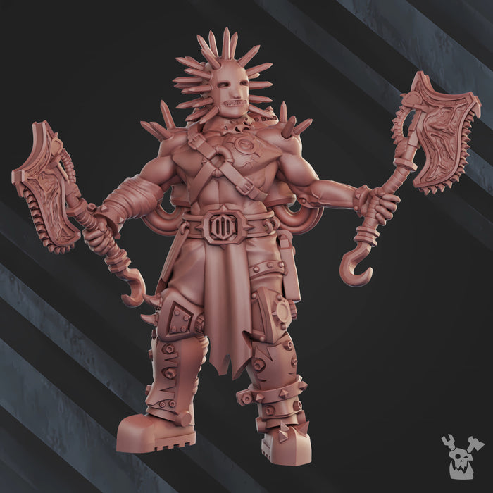 Mad Hyena C | Heretics | DakkaDakka | Sci-Fi Grimdark Wargaming Miniature 28mm 32mm