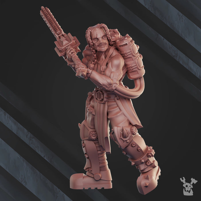 Mad Hyena A | Heretics | DakkaDakka | Sci-Fi Grimdark Wargaming Miniature 28mm 32mm