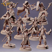 Magical Order, 28/32mm resin fantasy miniature, unpainted