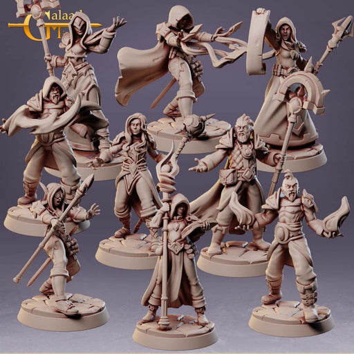 Magical Order, 28/32mm resin fantasy miniature, unpainted