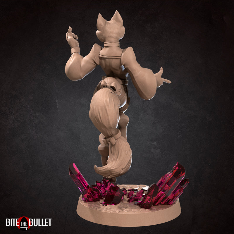 Tailed Fox Mahrian Pin-Up | Foxfolk | Bite the Bullet