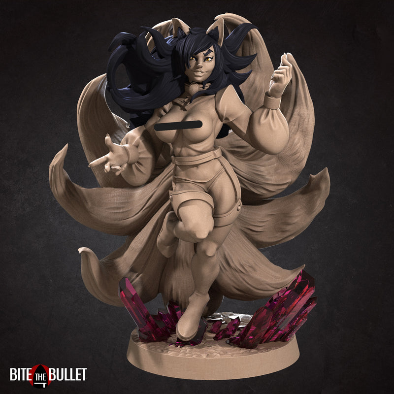 Tailed Maid Mahrian Pin-Up | Foxfolk | Bite the Bullet