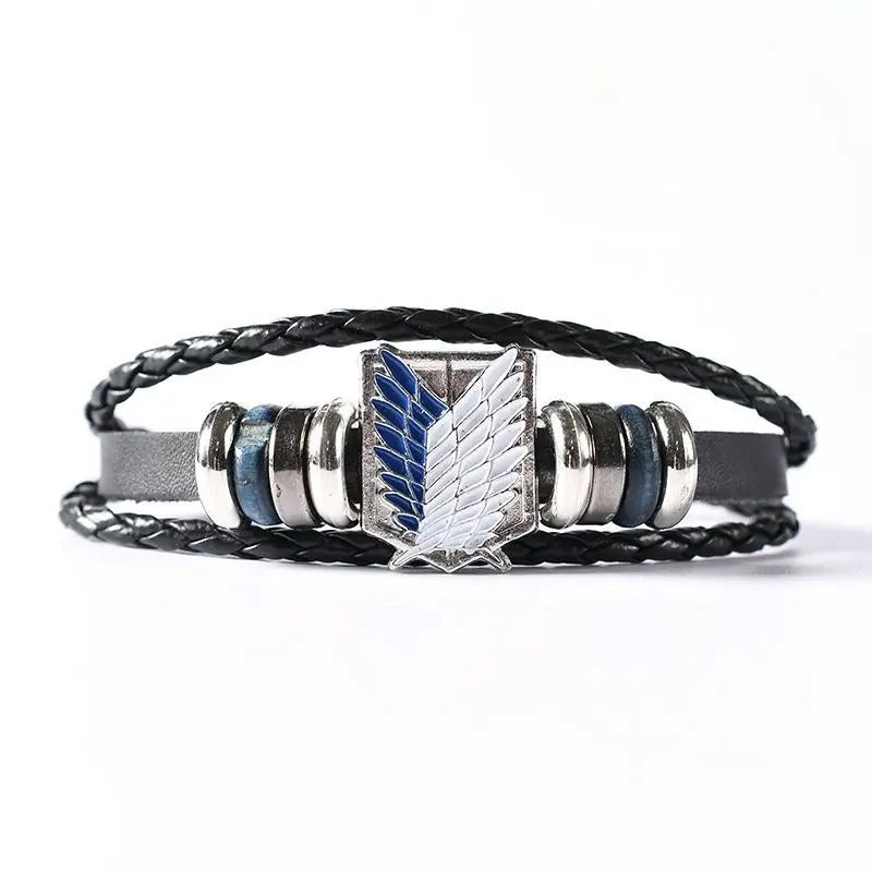 Anime Giant Hunter Scout Regiment Style Bracelet