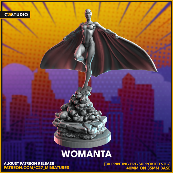 Womanta | Heroes | Sci-Fi Miniature | C27 Studio