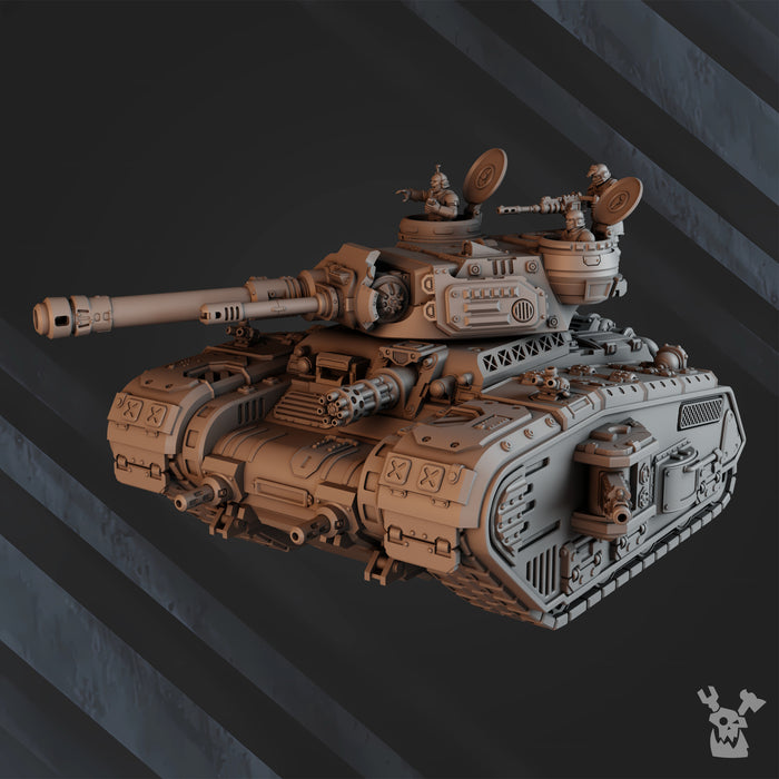 Medium Battle Tank RD-77 | Imperial Soldiers | Grimdark Miniature | DakkaDakka