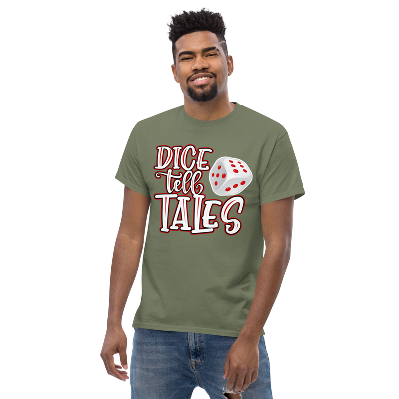 "Dice Tell Tales" - Men's classic tee