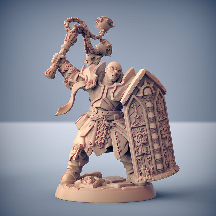 Knight Templar Miniatures | Requiem Brotherhood | Fantasy D&D Miniature | Artisan Guild