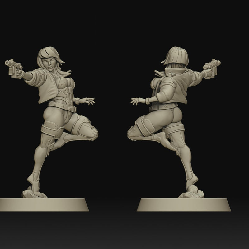 NSFW | Motoko | Fantasy Pin-Up Miniature | Gaz Minis TabletopXtra
