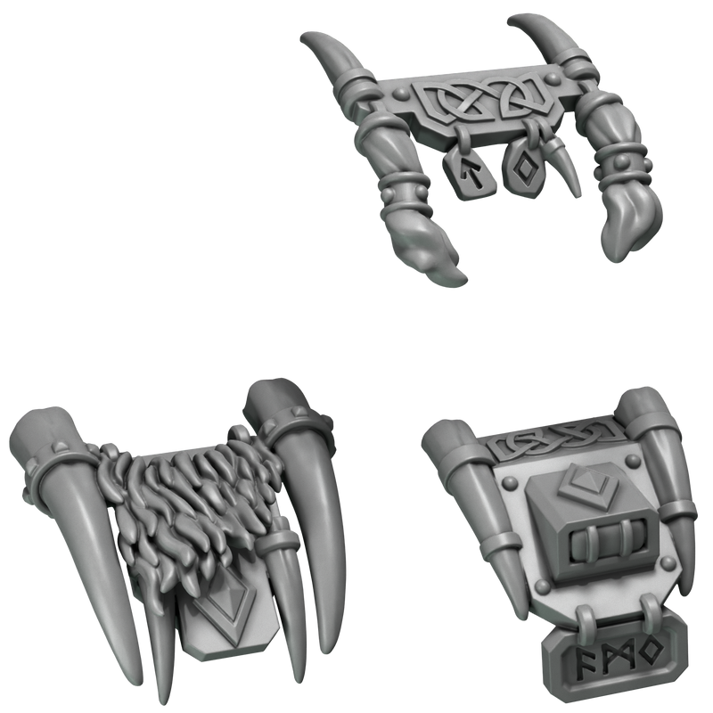 Bike Pack Primal Hounds Conversion Bits For 28mm 32mm Sci-fi Space Knights