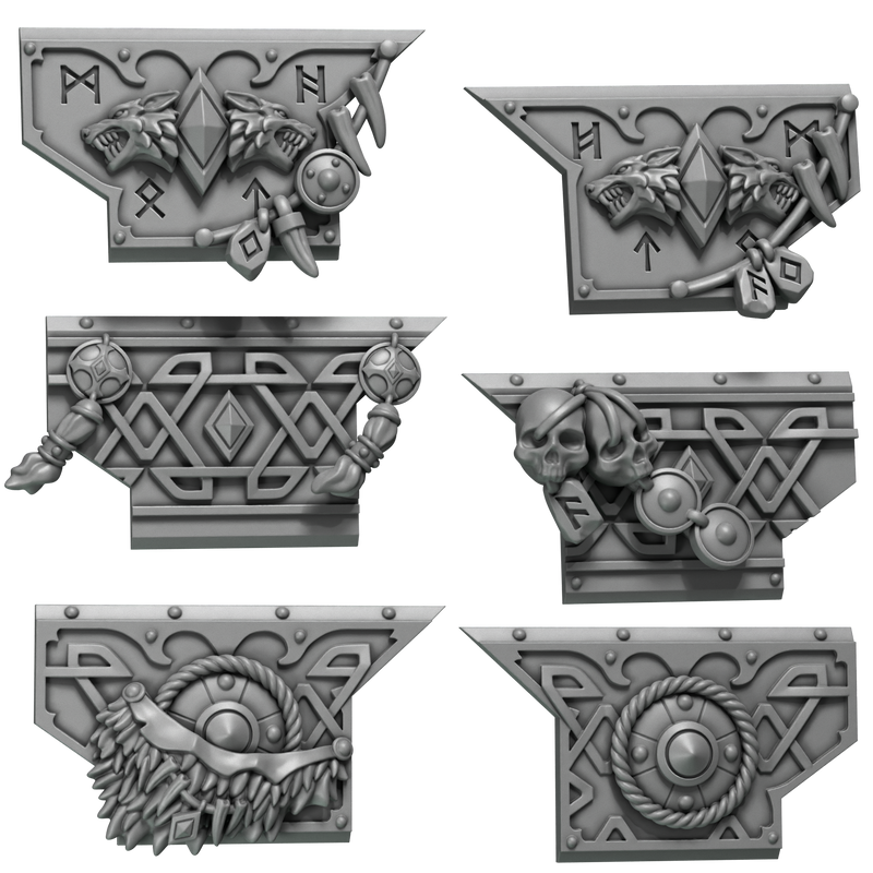 Bike Pack Primal Hounds Conversion Bits For 28mm 32mm Sci-fi Space Knights