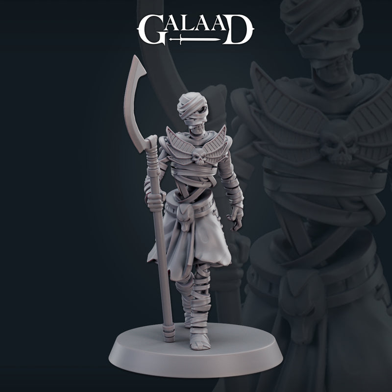 Mummies & Egyptian Fighter Miniatures | Fantasy Miniature | Galaad Miniatures