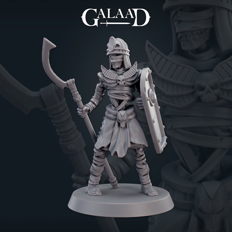 Mummies & Egyptian Fighter Miniatures | Fantasy Miniature | Galaad Miniatures