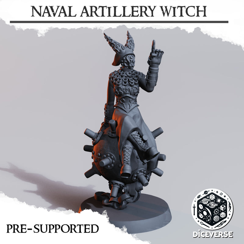 Naval Artillery Witch | Trench Grimdark | Diceverse