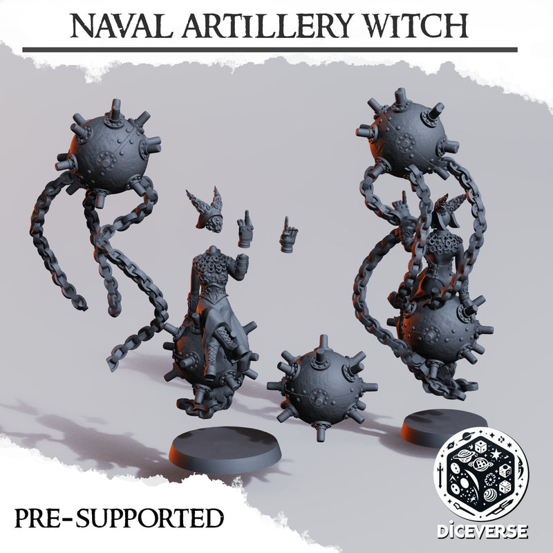 Naval Artillery Witch | Trench Grimdark | Diceverse