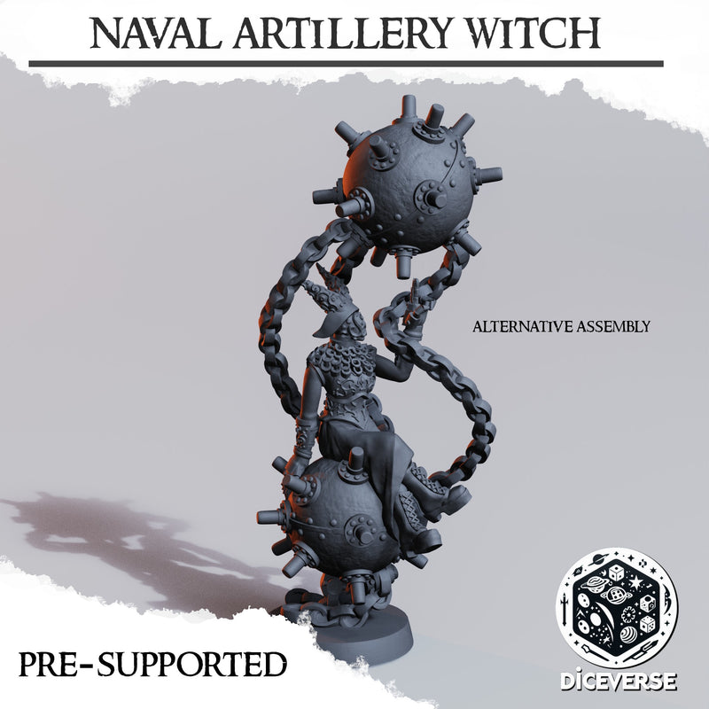Naval Artillery Witch | Trench Grimdark | Diceverse