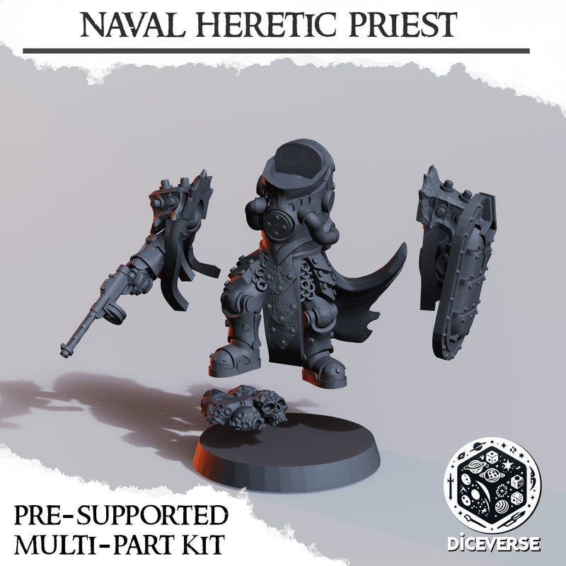 Naval Heretic Priest | Trench Grimdark | Diceverse