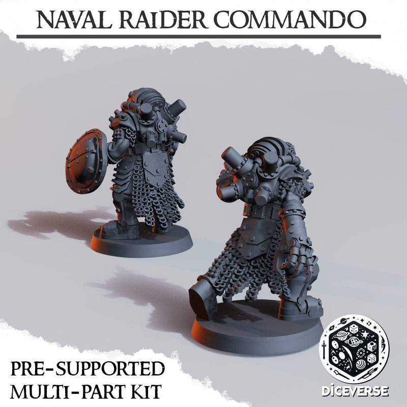 Naval Heretic Anointed Miniatures | Trench Grimdark | Diceverse